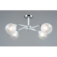 Люстра декоративна Sirius B A4073/4 WT+CH з поворотнім механізмом