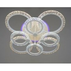 Люстра світлодіодна акрілова Sirius B YH177/4+4 (144W+16W+RGB)