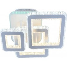 Люстра світлодіодна акрілова Sirius LI8417/3C WH (RGB) 170W+8W