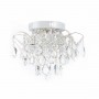Люстра кришталева Sirius XE4039/4-400 (WH+GOLD) PN-LED