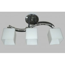 Люстра Sirius Ю 9771B/3 (на 3 плафони) CR+BLK