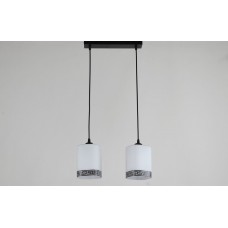 Люстра підвісна Sirius D431-2A BK+WT