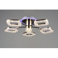 Люстра світлодіодна акрилова Sirius B YH1003/5 BK+GD