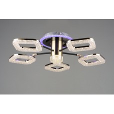 Люстра світлодіодна акрилова Sirius B YH1003/5 BK+GD