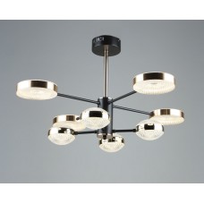 Люстра світлодіодна акрилова Sirius B YH871/4+4 COFFEE+GD