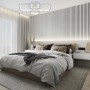 Люстра світлодіодна акрілова Sirius DK5858/4 WH (RGB) 200W+8W