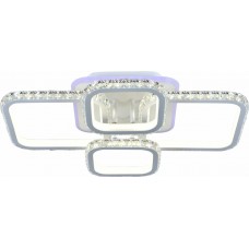 Люстра світлодіодна акрілова Sirius DK5858/4 WH (RGB) 200W+8W
