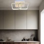 Люстра світлодіодна акрілова Sirius DK5857/2 WH (RGB) 120W+8W