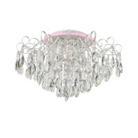 Люстра кришталева Sirius XE4024/7-600 WH+SILVER (PN+RGB)