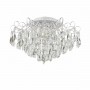 Люстра кришталева Sirius XE4024/7-600 WH+SILVER (PN+RGB)