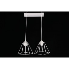 Люстра в стилі лофт Sirius C1157-2 WT+WT