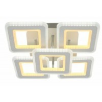 Люстра світлодіодна акрилова Sirius N 6004D-4S+1 WT (192W)
