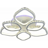 Люстра світлодіодна акрілова Sirius DK5859A/3+3 WH (RGB) 264W+8W