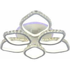 Люстра світлодіодна акрілова Sirius DK5859A/3+3 WH (RGB) 264W+8W