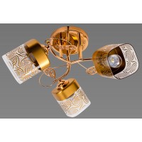 Люстра Sirius Ю 6757А/3 FG на 3 плафони