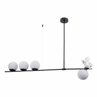 Галогенова люстра Sirius Ш 1347/4 BLACK