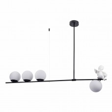 Галогенова люстра Sirius Ш 1347/4 BLACK