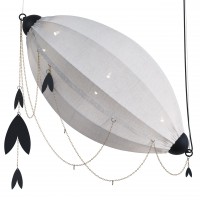 Підвіс Chrysalis, L1100, арт. 26960 Чорний З декором