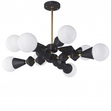 Люстра Dome V8 horizontal арт. 5990 Золотий/чорний Люстра Dome V8 horizontal арт. 5990 Золотий/чорний