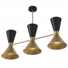 Люстра Dualight V3, арт. 32091 Золотий/чорний