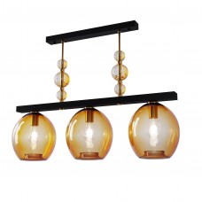 Люстра Geometric Colorglass, арт. 12101 Помаранчевий 2