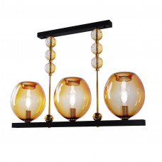 Люстра Geometric Colorglass, арт. 12101 Помаранчевий 1