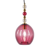 Підвіс Colorglass Balls арт. 5434 Гранатовий