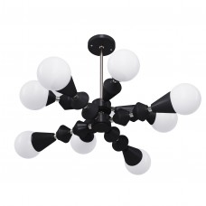 Люстра Dome V8 horizontal арт. 5990 Срібний/чорний Люстра Dome V8 horizontal арт. 5990 Срібний/чорний