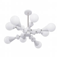 Люстра Dome V8 horizontal арт. 5990 Срібний/білий