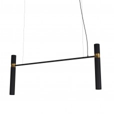 Люстра Tube chandelier, арт. 5299 Золотий/чорний 120 см Люстра Tube chandelier, арт. 5299 Золотий/чорний 120 см