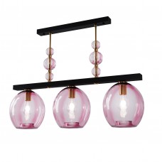 Люстра Geometric Colorglass, арт. 12101 Пурпуровий 2