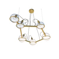 Люстра "Libra" (Сузір'я Терези) арт. 20899 Золотий