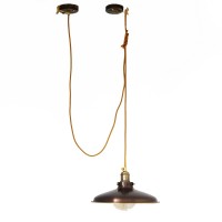Підвіс латунний, арт. 608 Коричневий