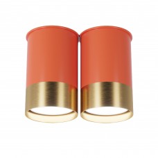 Точковий спот BP двійний Coral Gold арт. 6349 1