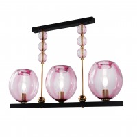 Люстра Geometric Colorglass, арт. 12101 Пурпуровий 1