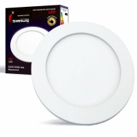 Світильник Sirius LED Вбудований круглий GT-18B 18W 5000к
