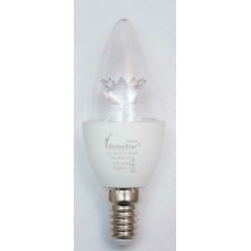 Світлодіодна лампа SIRIUSSTAR 3303 С37 crystal 6W-4000K-E14