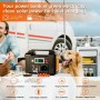 Зарядна станція Flashfish Portable Power Station E200 200W Solar Generator 150Wh 40800mAh
