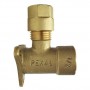 Кут з монтажною рамою ø 16х1/2" Valsir 2.25 (Італія)