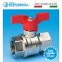 Кульовий кран для води ВВ 1 1/4" метелик Pettinaroli Італія
