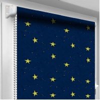 Рулонна штора TM "DecoSharm" В310 синя 150х170 см