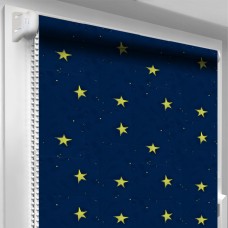 Рулонна штора TM "DecoSharm" В310 синя 150х170 см
